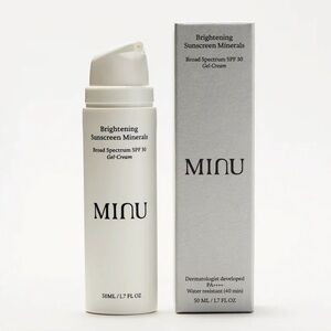 MINU Brightening Sunscreen Minerals SPF 30 50ml BRAND NEW/SEALED